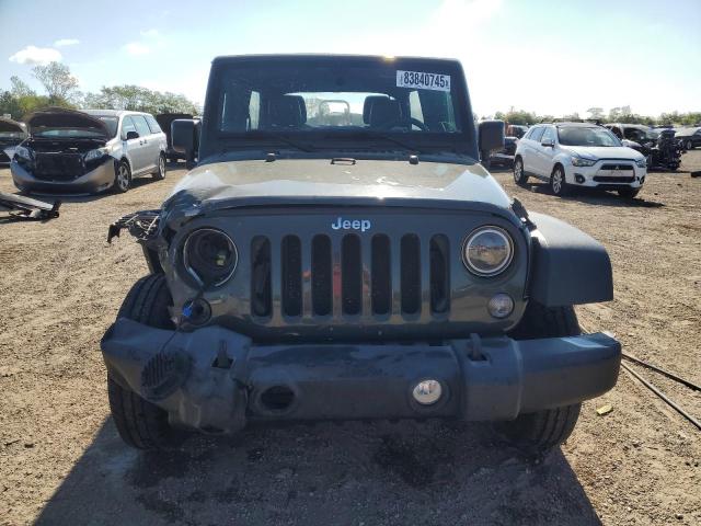 1C4BJWDG8FL599771 - 2015 JEEP WRANGLER U SPORT GREEN photo 5