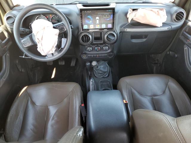 1C4BJWDG8FL599771 - 2015 JEEP WRANGLER U SPORT GREEN photo 8