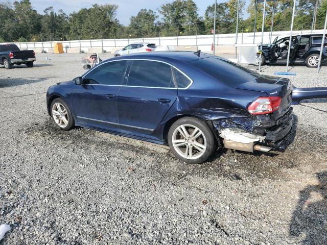 1VWCM7A32FC005076 - 2015 VOLKSWAGEN PASSAT SEL BLUE photo 2