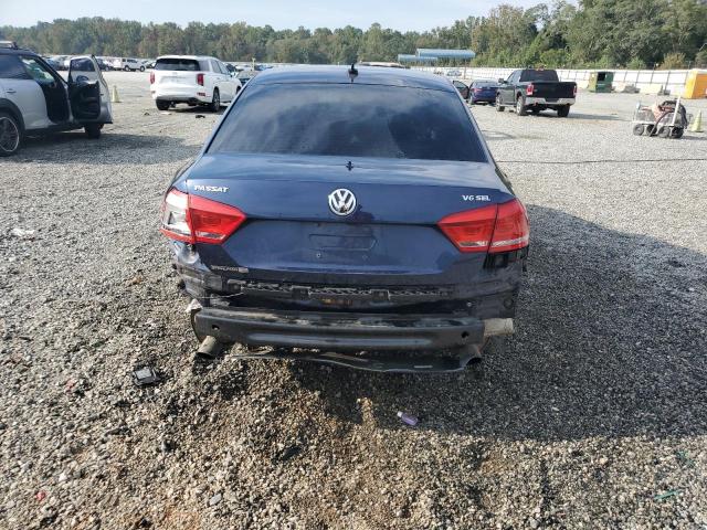 1VWCM7A32FC005076 - 2015 VOLKSWAGEN PASSAT SEL BLUE photo 6