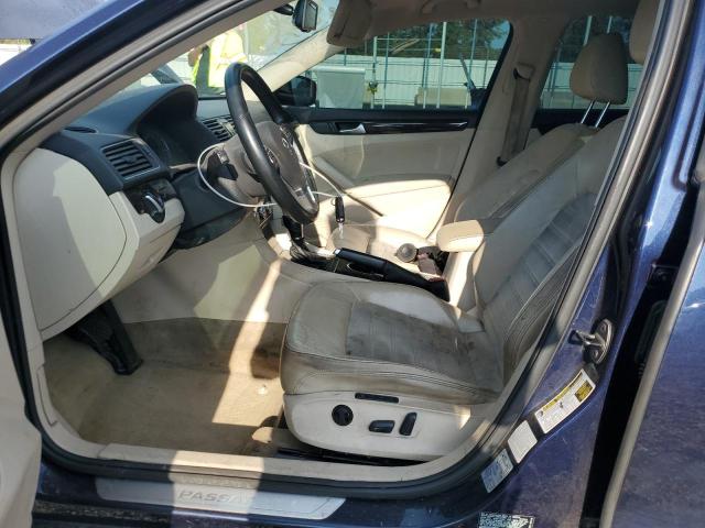 1VWCM7A32FC005076 - 2015 VOLKSWAGEN PASSAT SEL BLUE photo 7
