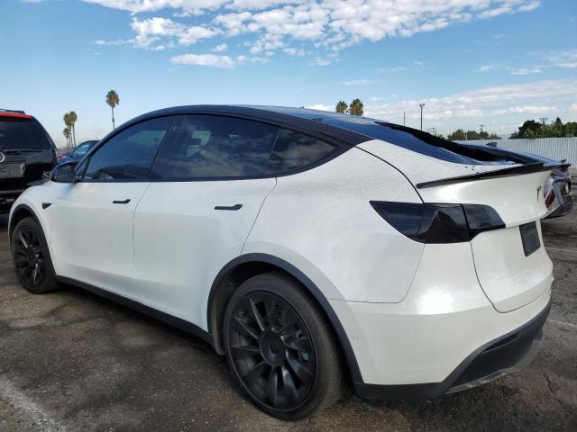 5YJYGDEE1LF048848 - 2020 TESLA MODEL Y Biały zdjęcie 2
