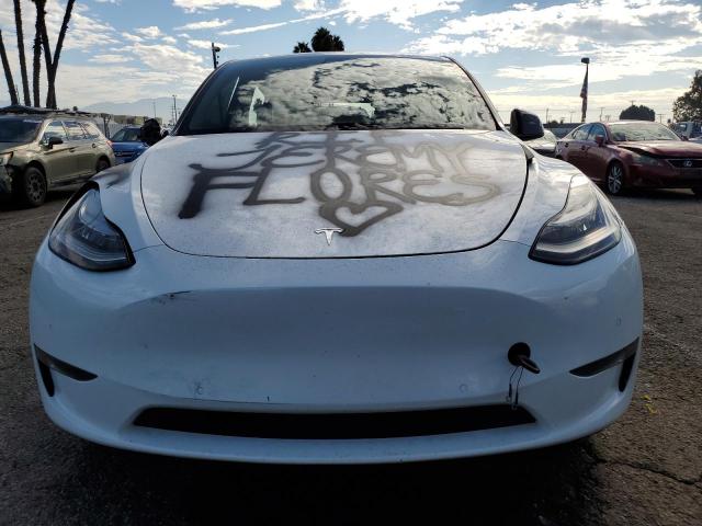 5YJYGDEE1LF048848 - 2020 TESLA MODEL Y Biały zdjęcie 5