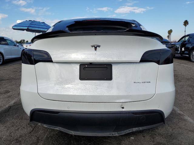 5YJYGDEE1LF048848 - 2020 TESLA MODEL Y Biały zdjęcie 6