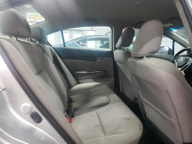 19XFB2F56FE290294 - 2015 HONDA CIVIC LX SILVER photo 10