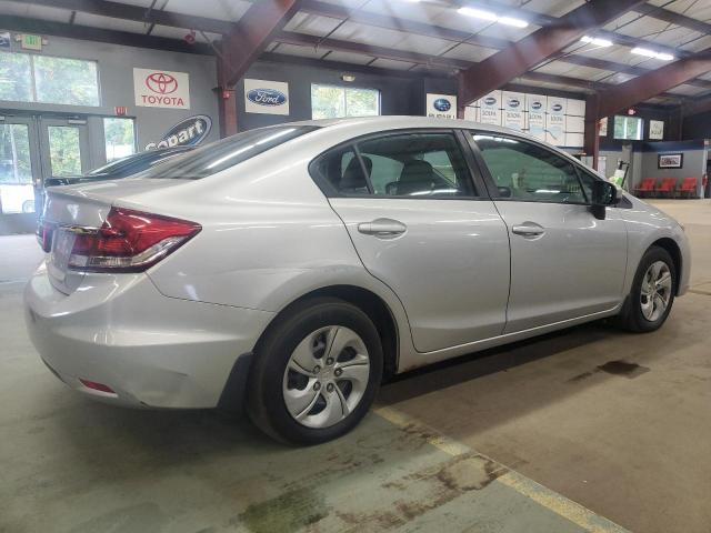 19XFB2F56FE290294 - 2015 HONDA CIVIC LX SILVER photo 3