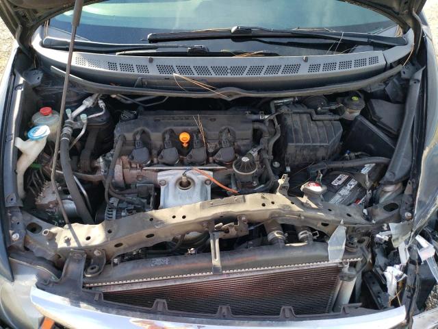 19XFA16949E028830 - 2009 HONDA CIVIC EXL შავი ფოტო 11