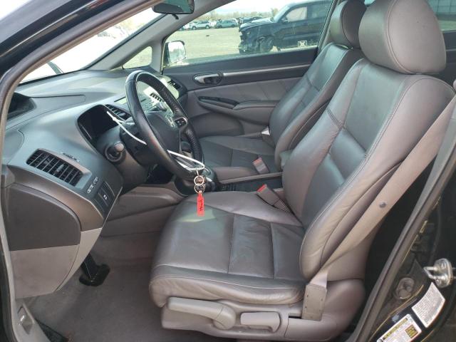 19XFA16949E028830 - 2009 HONDA CIVIC EXL შავი ფოტო 7