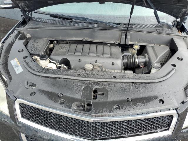 1GNKVGEDXBJ245326 - 2011 CHEVROLET TRAVERSE LT BLACK photo 12