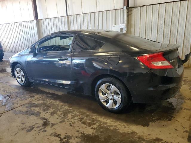 2HGFG3B51DH516807 - 2013 HONDA CIVIC LX BLACK photo 2