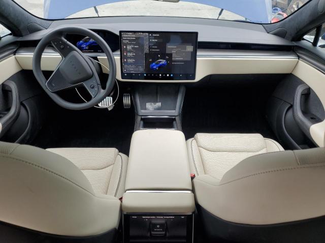 5YJSA1E62MF453410 - 2021 TESLA MODEL S ლურჯი ფოტო 8