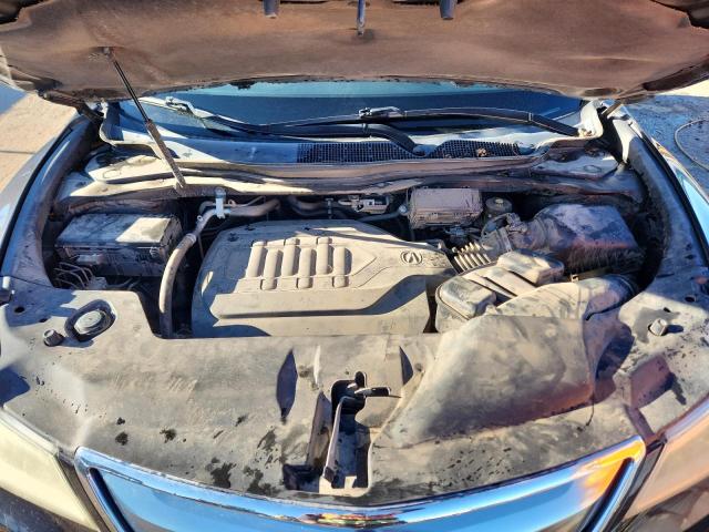 5FRYD4H89FB024377 - 2015 ACURA MDX ADVANCE BLACK photo 12