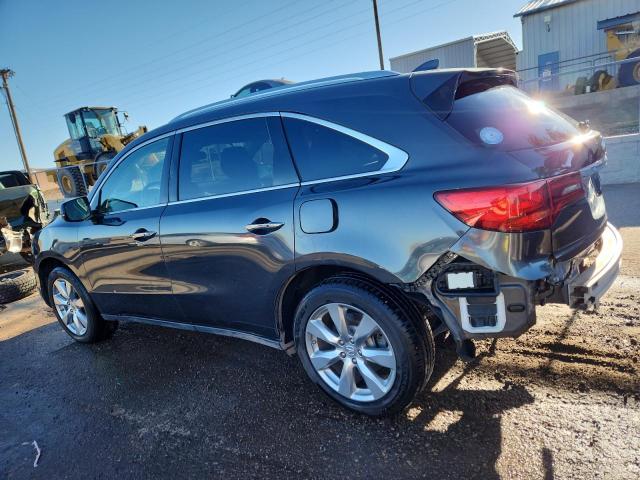 5FRYD4H89FB024377 - 2015 ACURA MDX ADVANCE BLACK photo 2