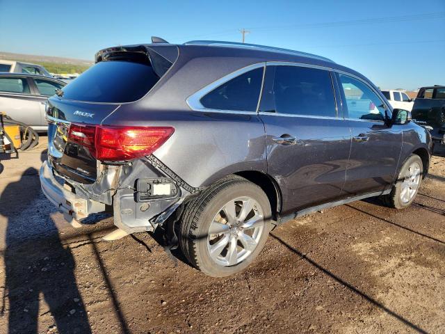 5FRYD4H89FB024377 - 2015 ACURA MDX ADVANCE BLACK photo 3