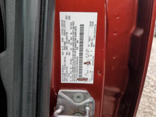 1FMCU9GX3FUB35432 - 2015 FORD ESCAPE SE ORANGE photo 13