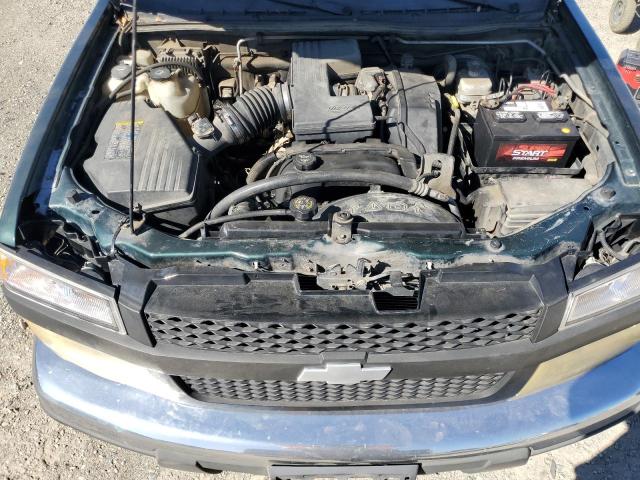 1GCDT136758207279 - 2005 CHEVROLET COLORADO GREEN photo 11