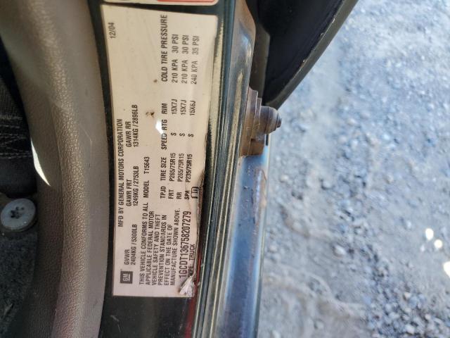 1GCDT136758207279 - 2005 CHEVROLET COLORADO GREEN photo 12