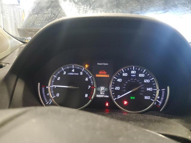 19UUB2F43KA002681 - 2019 ACURA TLX TECHNOLOGY أسود صورة 9