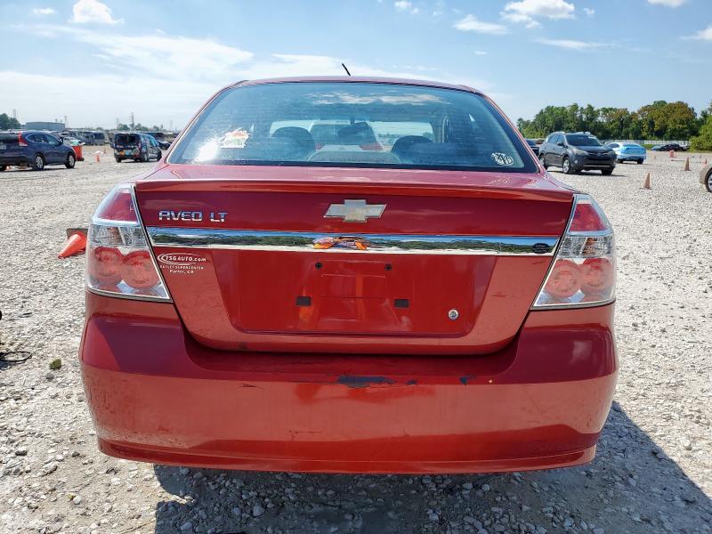 KL1TD5DE8AB125197 - 2010 CHEVROLET AVEO LS Կարմիր լուսանկար 6