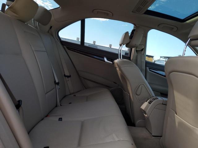 WDDGF8ABXDA783863 - 2013 MERCEDES-BENZ C 300 4MATIC WHITE photo 10