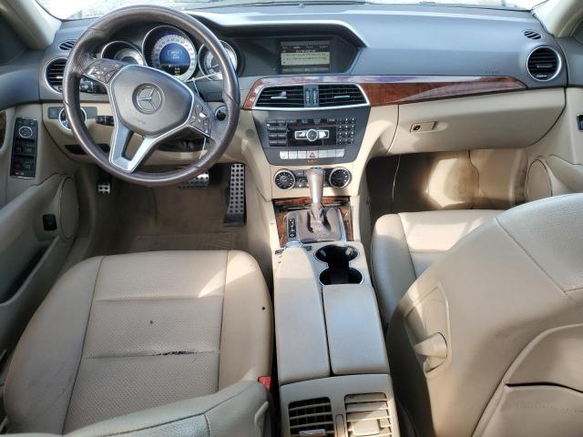 WDDGF8ABXDA783863 - 2013 MERCEDES-BENZ C 300 4MATIC WHITE photo 8