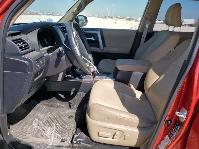 JTEBU5JR0G5290305 - 2016 TOYOTA 4RUNNER SR5/SR5 PREMIUM 红色 照片 7