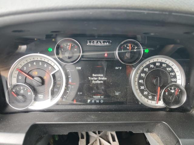 1C6RR7LTXHS835137 - 2017 RAM 1500 SLT Արծաթագույն լուսանկար 9