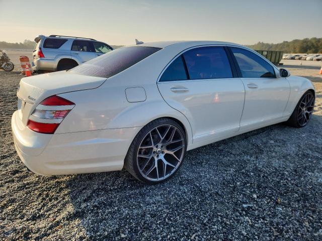 WDDNG86X59A252022 - 2009 MERCEDES-BENZ S 550 4MATIC WHITE photo 3
