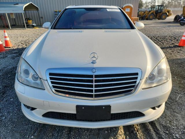 WDDNG86X59A252022 - 2009 MERCEDES-BENZ S 550 4MATIC WHITE photo 5