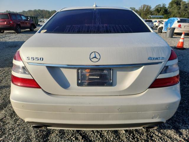 WDDNG86X59A252022 - 2009 MERCEDES-BENZ S 550 4MATIC WHITE photo 6