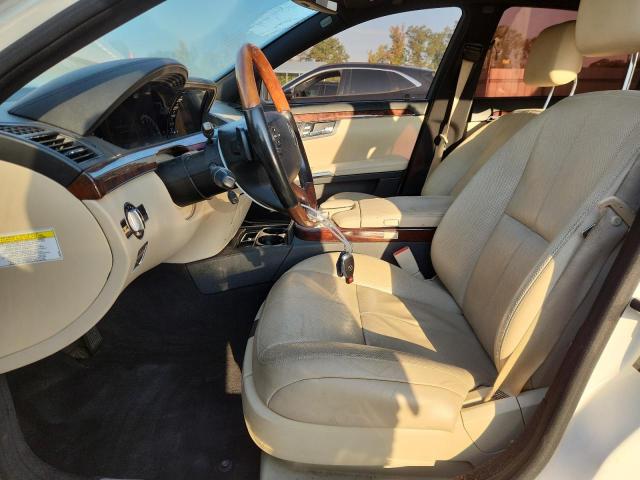 WDDNG86X59A252022 - 2009 MERCEDES-BENZ S 550 4MATIC WHITE photo 7