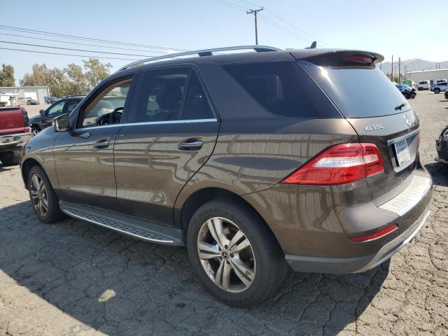 4JGDA5HB5DA215161 - 2013 MERCEDES-BENZ ML 350 4MATIC BROWN photo 2