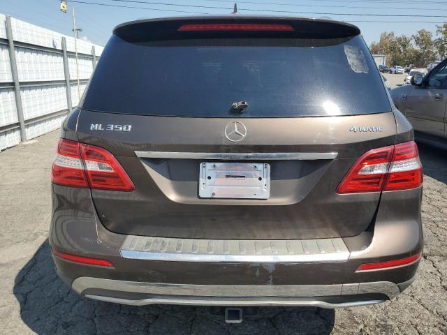 4JGDA5HB5DA215161 - 2013 MERCEDES-BENZ ML 350 4MATIC BROWN photo 6