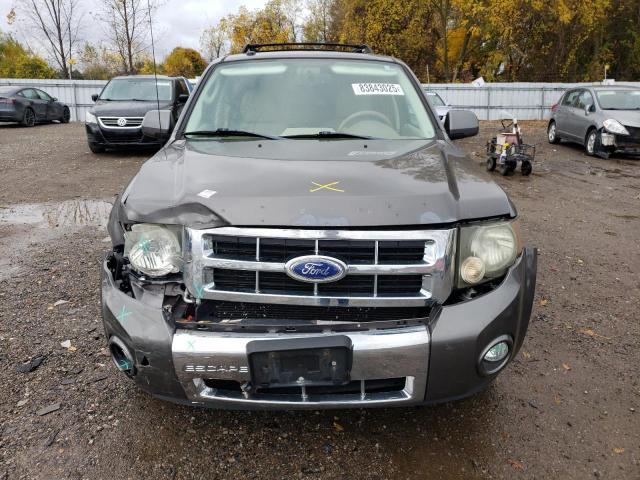 1FMCU9EG0BKC68769 - 2011 FORD ESCAPE LIMITED GRAY photo 5