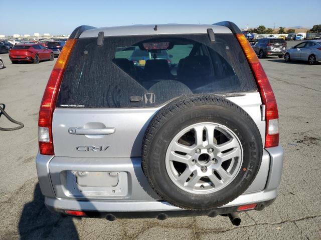 JHLRD78902C814810 - 2002 HONDA CR-V EX SILVER photo 6