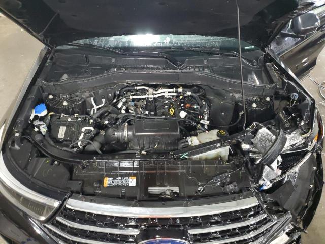 1FMSK8DH9MGB79598 - 2021 FORD EXPLORER XLT BLACK photo 12