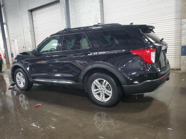1FMSK8DH9MGB79598 - 2021 FORD EXPLORER XLT BLACK photo 2