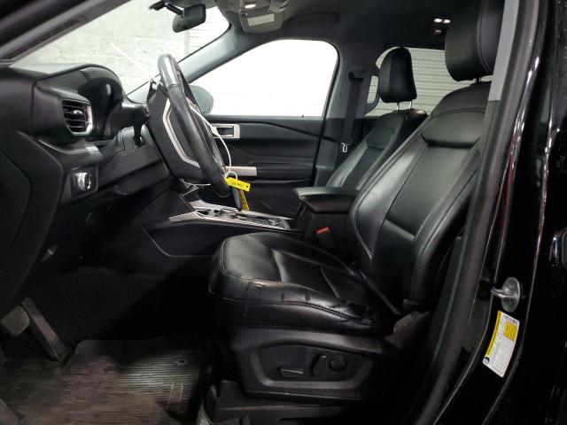 1FMSK8DH9MGB79598 - 2021 FORD EXPLORER XLT BLACK photo 7