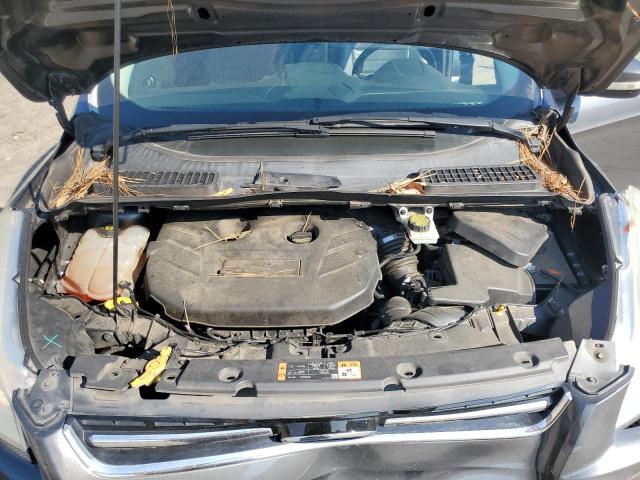 1FMCU0J90FUA94781 - 2015 FORD ESCAPE TITANIUM GRAY photo 12