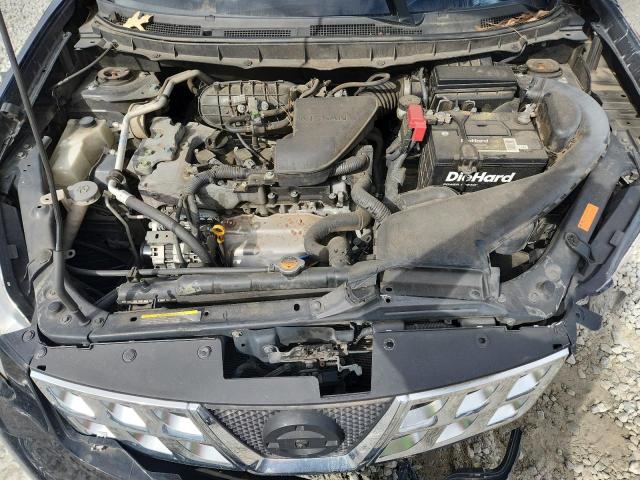 JN8AS5MV3CW368230 - 2012 NISSAN ROGUE S შავი ფოტო 11