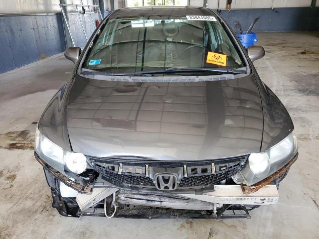 2HGFA1F61AH564909 - 2010 HONDA CIVIC LX-S Մոխրագույն լուսանկար 5