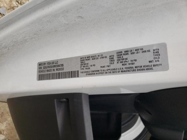 3C6LRVDG4ME584785 - 2021 RAM PROMASTER 2500 HIGH Ağ foto 19