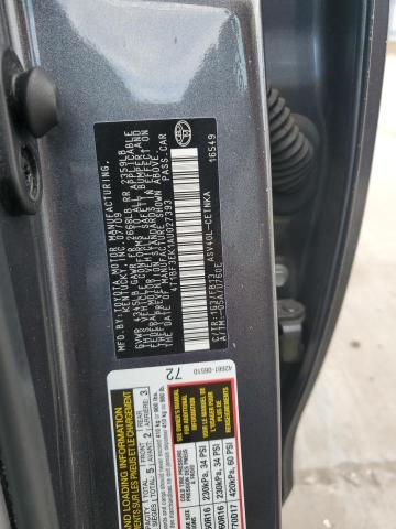 4T1BF3EK1AU027393 - 2010 TOYOTA CAMRY BASE GRAY photo 12