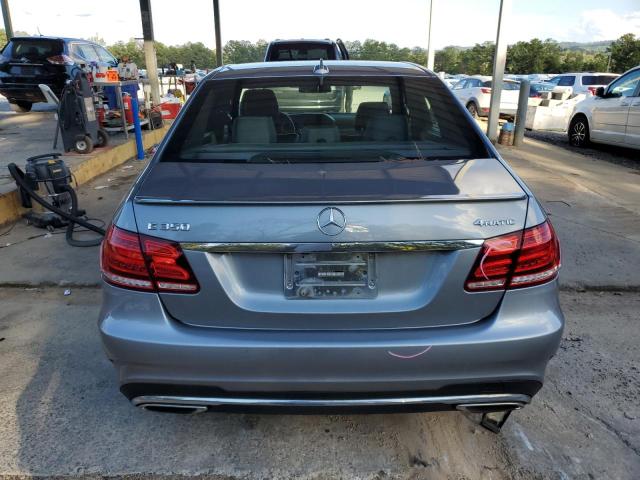 WDDHF8JB0EB008407 - 2014 MERCEDES-BENZ E 350 4MATIC GRAY photo 6