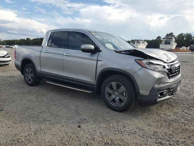 5FPYK3F77LB014347 - 2020 HONDA RIDGELINE RTL SILVER photo 4
