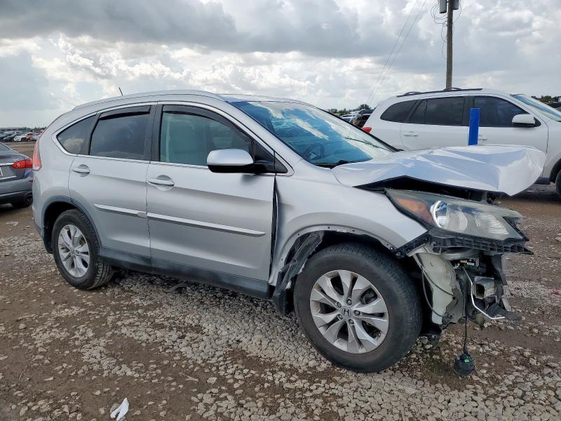 2HKRM3H73DH513623 - 2013 HONDA CR-V EXL SILVER photo 4