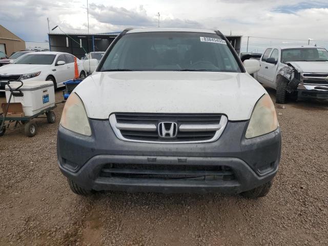 JHLRD78833C015838 - 2003 HONDA CR-V EX WHITE photo 5
