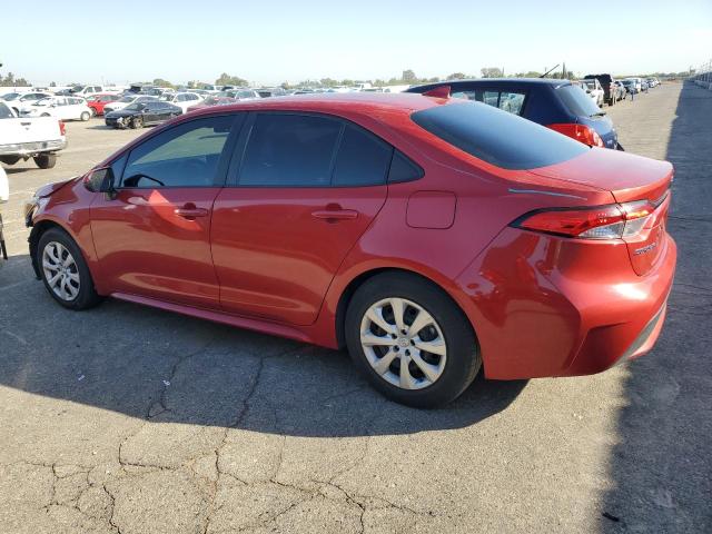 5YFEPRAE3LP099827 - 2020 TOYOTA COROLLA LE Rojo foto 2