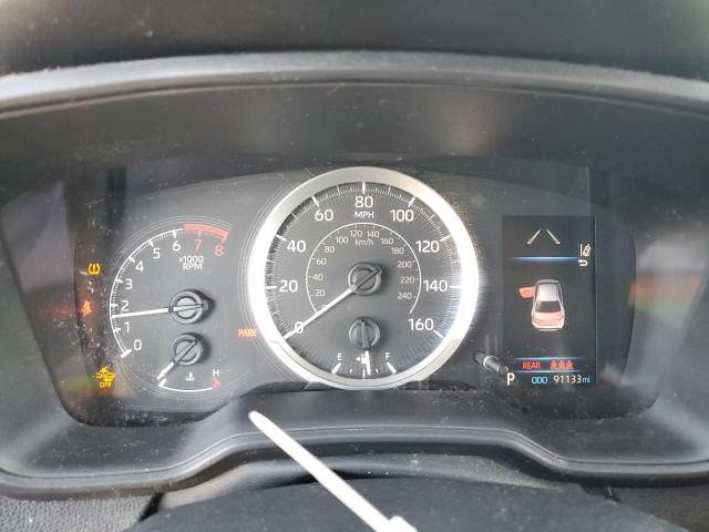 5YFEPRAE3LP099827 - 2020 TOYOTA COROLLA LE Rojo foto 9