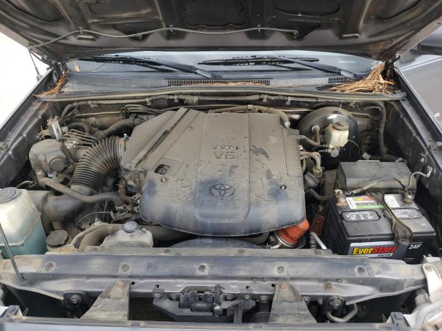 5TFJU4GN9FX070517 - 2015 TOYOTA TACOMA DOUBLE CAB PRERUNNER GRAY photo 11